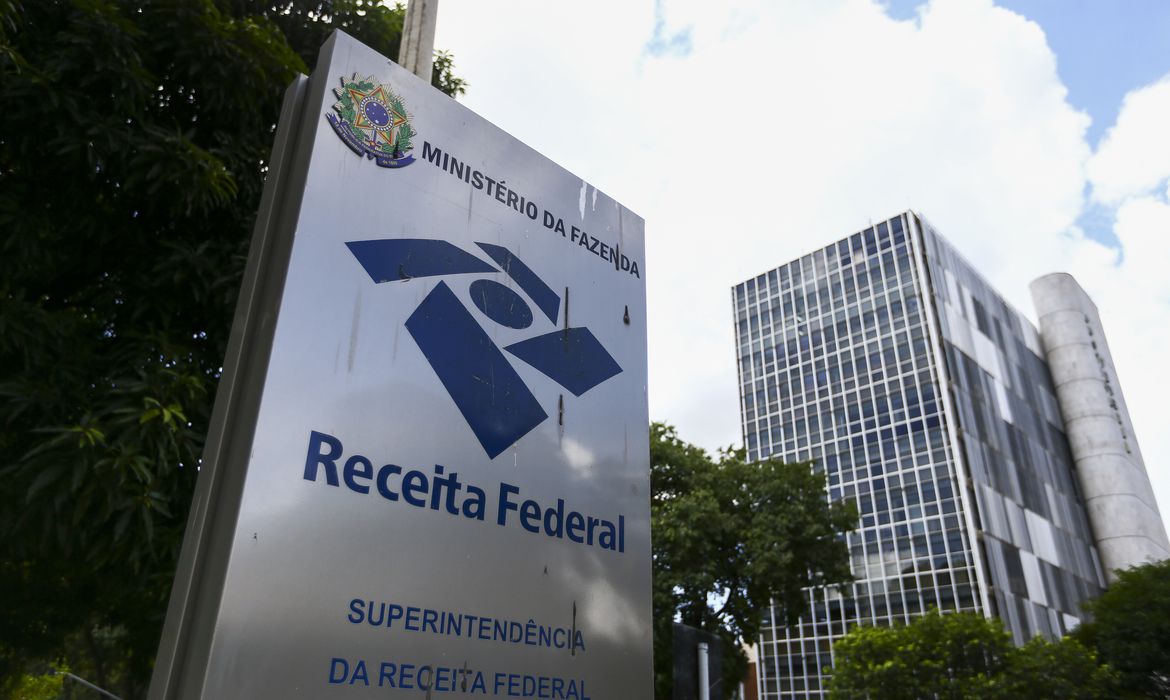 Fachada da Superintendência da Receita Federal em Brasília