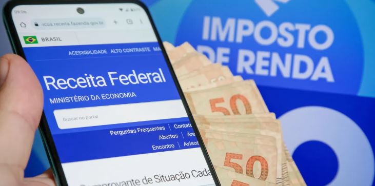 Ilustração sobre restituição do Imposto de Renda Pessoa Física