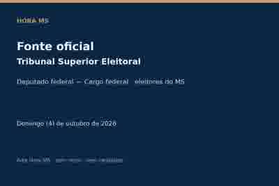 Arte institucional sem rosto, com a indicação de fonte oficial do Tribunal Superior Eleitoral