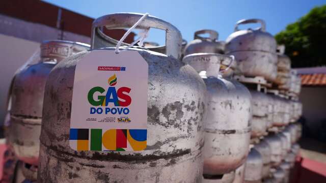 Botijão ou ação do programa Gás do Povo